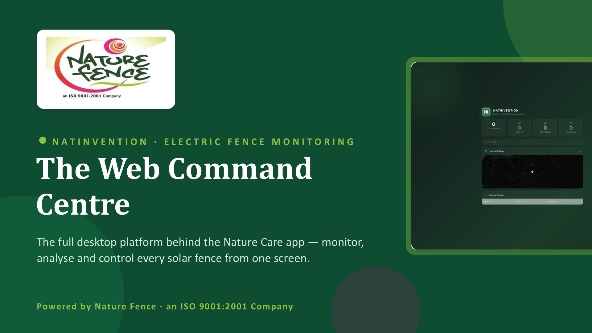 Fence Watch website — slide 1 of 20